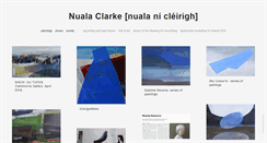Desktop Screenshot of nualaclarke.com